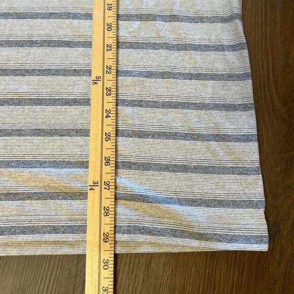 Walter Hagen 11 Denim Blue and White Striped UPF 50 Men's Polo Shirt Large - Picture 8 of 10